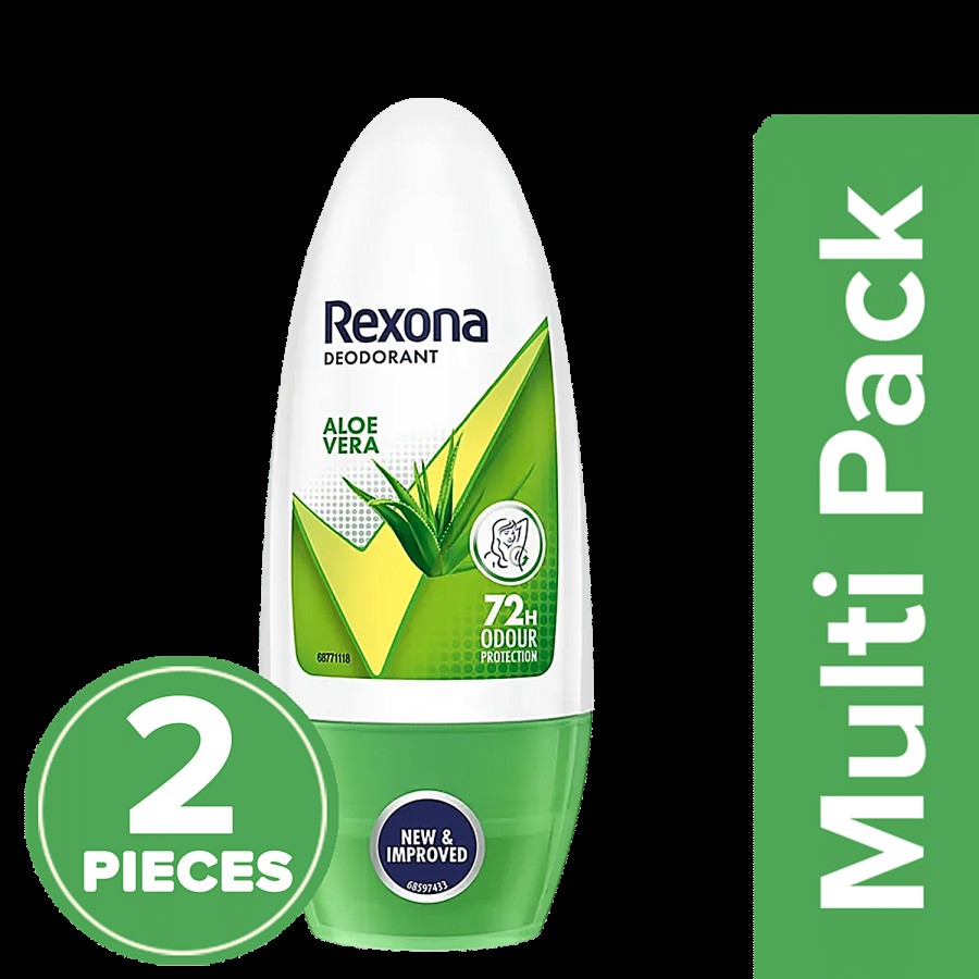 Rexona Underarm Roll-On Deodorant For Women - Aloe Vera