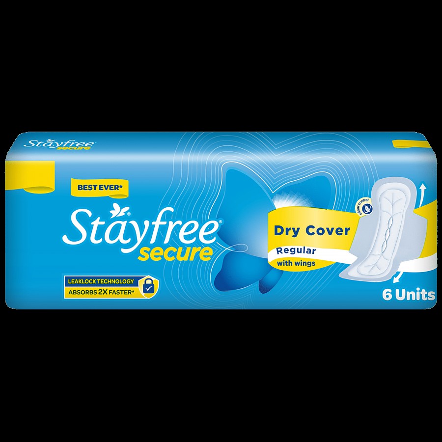 STAYFREE Secure Dry Cover With Wings XL