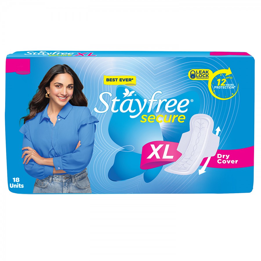 STAYFREE Secure Dry Wings Regular - XL