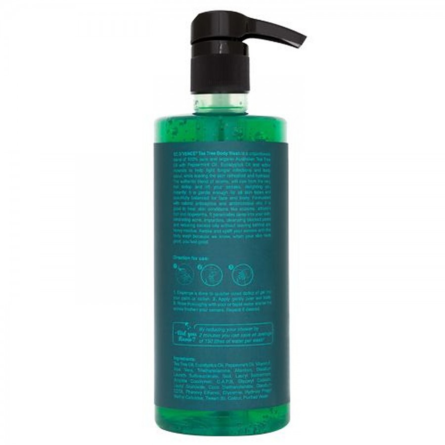 ST. Dvence Antifungal Tea Tree Bath & Body Wash - Pure & Natural