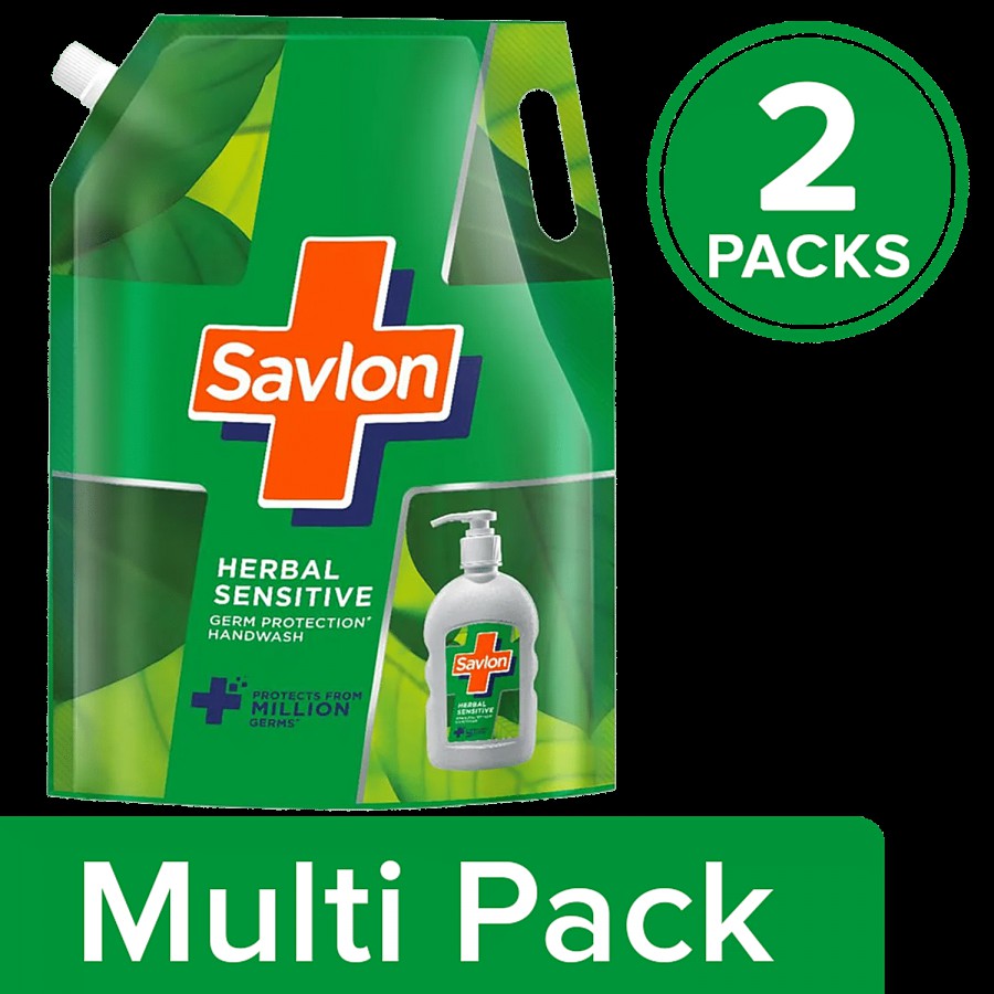 Savlon Germ Protection Handwash - Herbal Sensitive