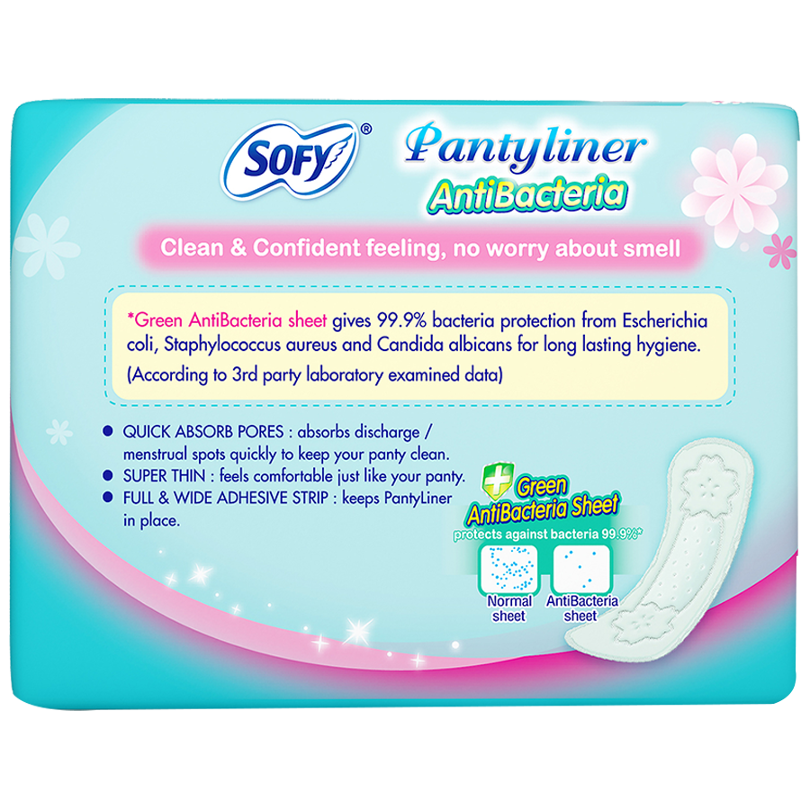 Sofy Anti-Bacteria Pantyliner