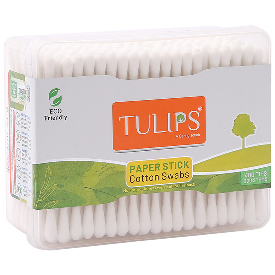 Tulips Cotton Buds