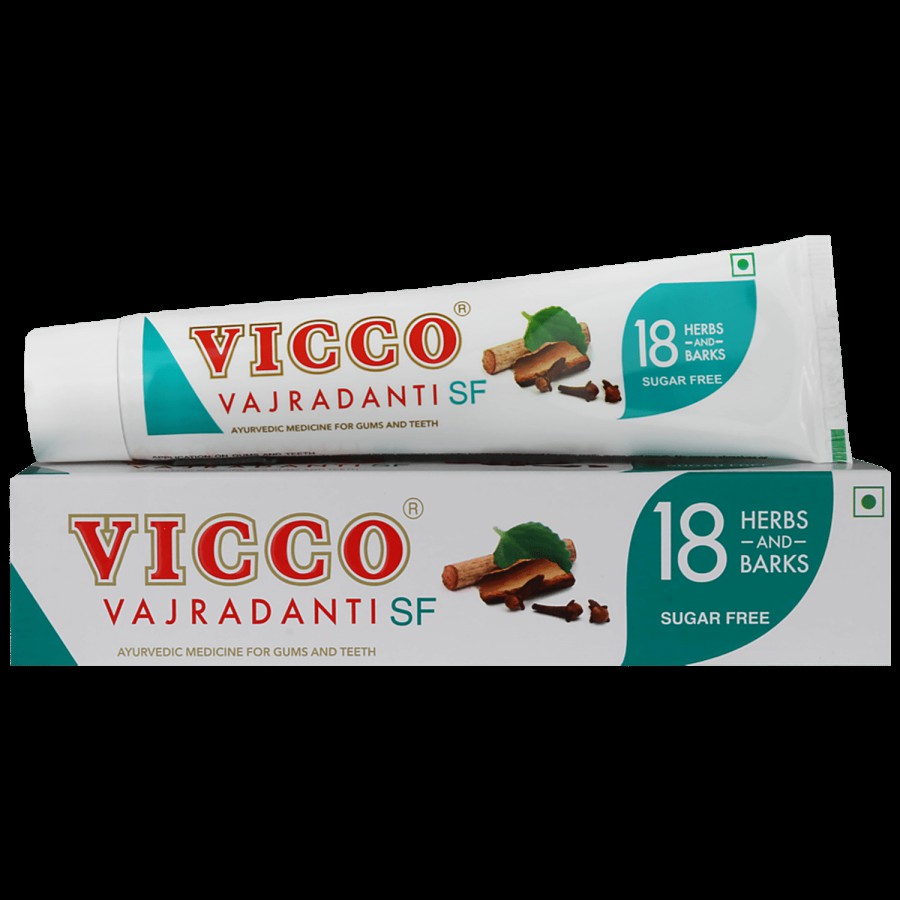 Vicco  Vajradanti Toothpaste - Sugar Free