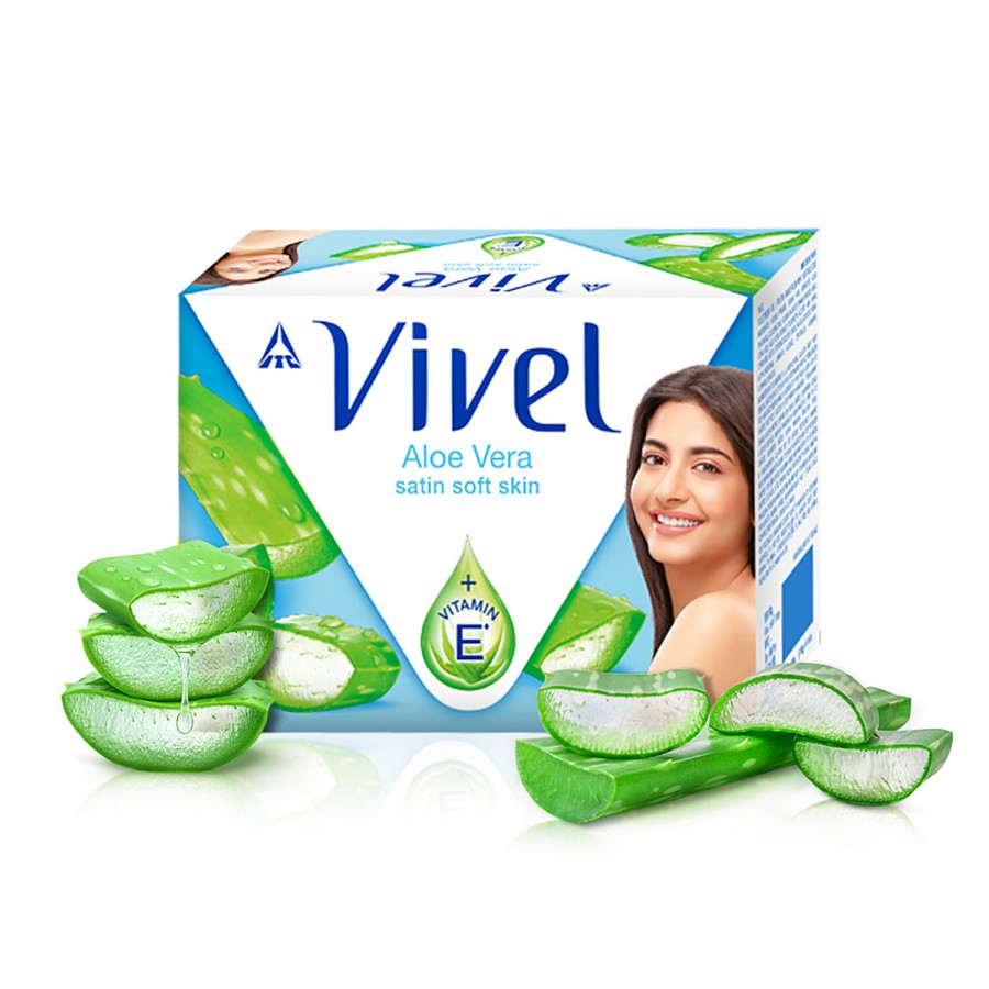 Vivel Aloe Vera Soap - With Vitamin E