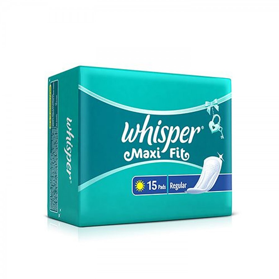 Whisper Maxi Fit Sanitary Pads - Regular