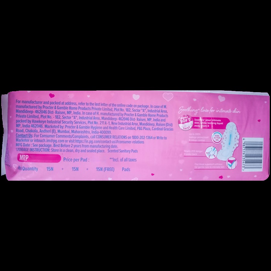 Whisper Ultra Skin Love Soft Sanitary Pads - For Women