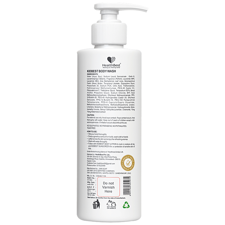 HealthBest Kidbest - Body Wash