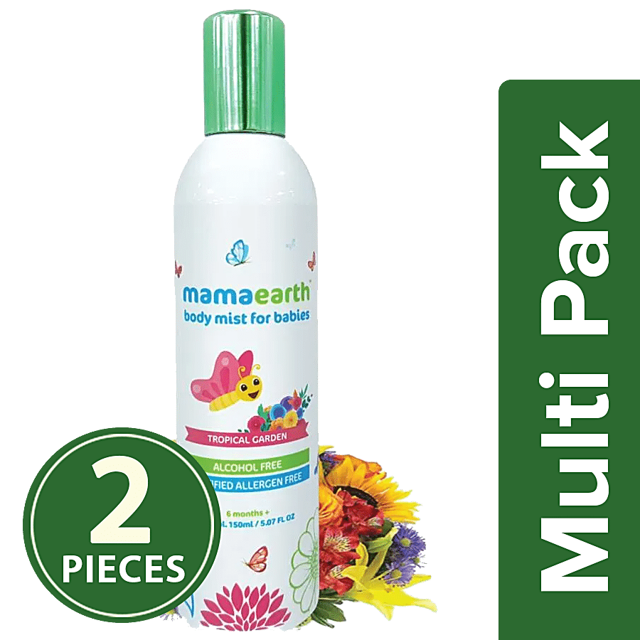 Mamaearth Body Mist For Babies - Tropical Garden