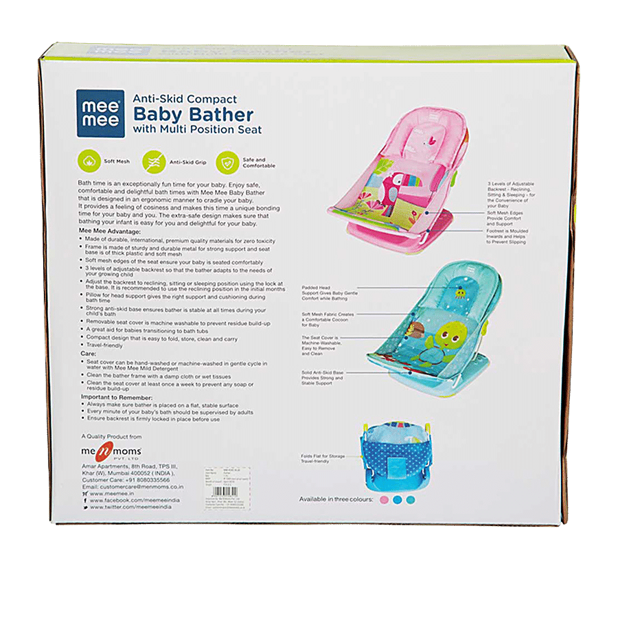 Mee Mee Compact Baby Bather - Blue