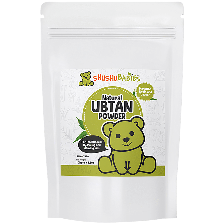 ShuShu Babies Natural Ubtan Powder For Skin - 6 months+