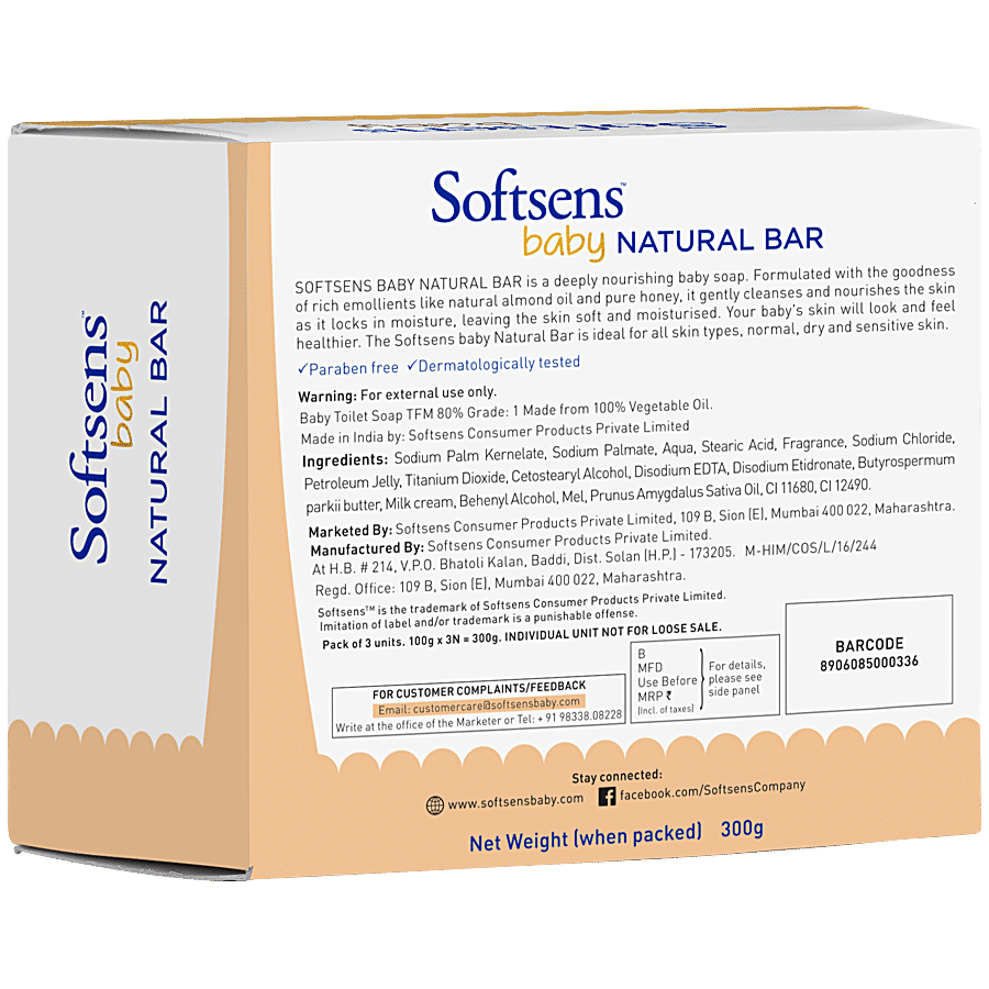 Softsens  Baby Natural Bar - CT