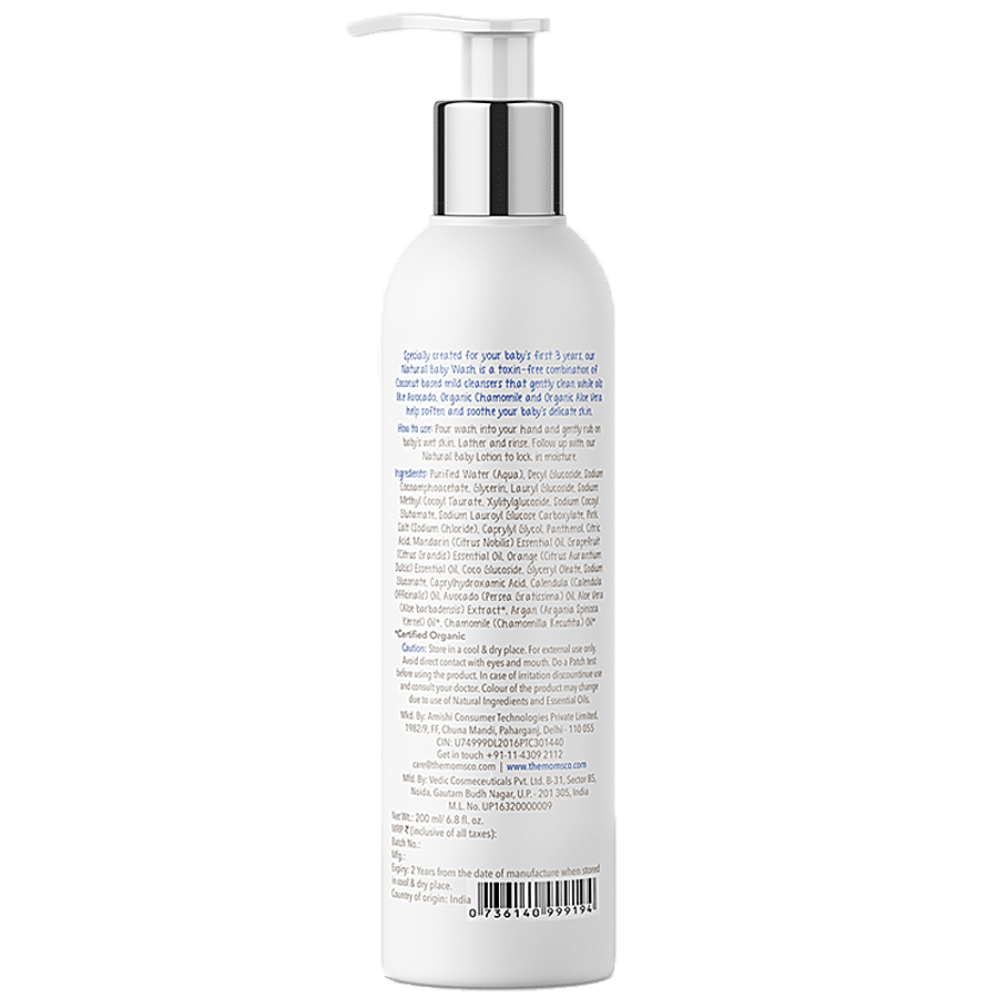 The Moms Co Natural Baby Wash