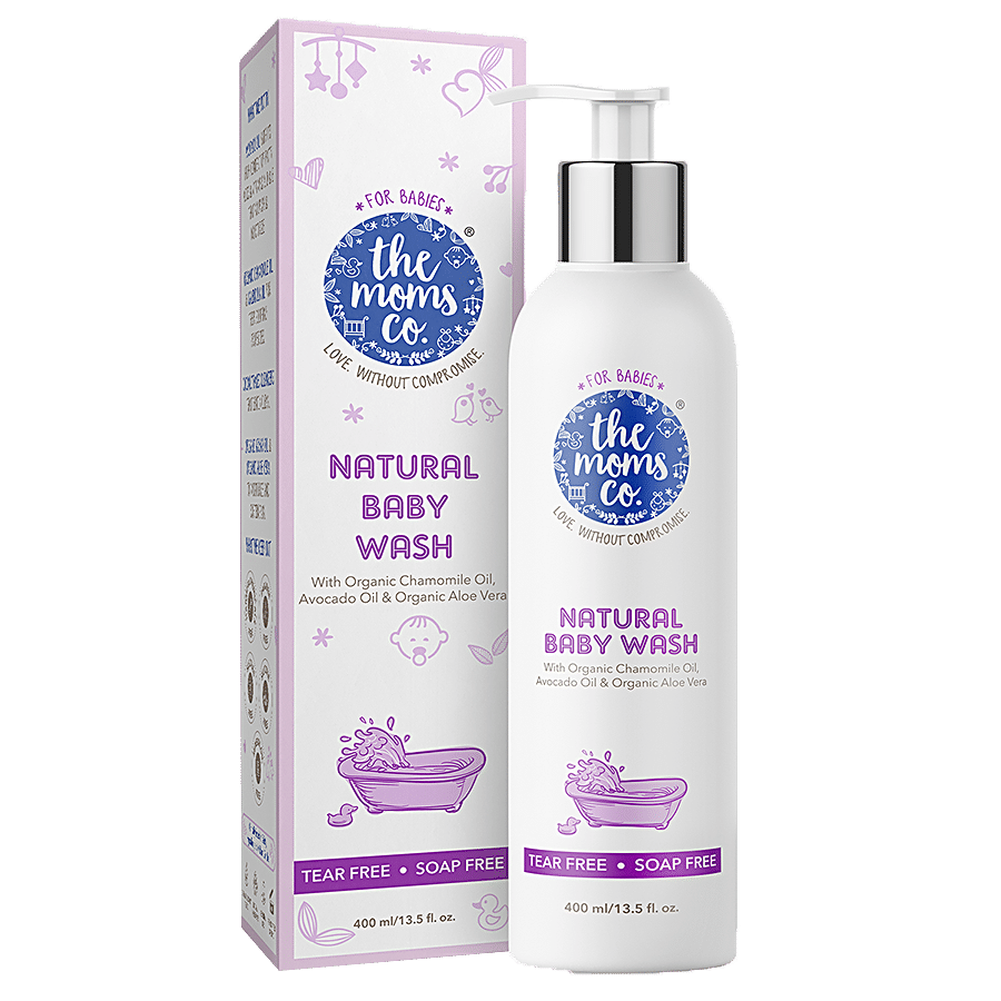 The Moms Co Tear-Free Natural Baby Wash