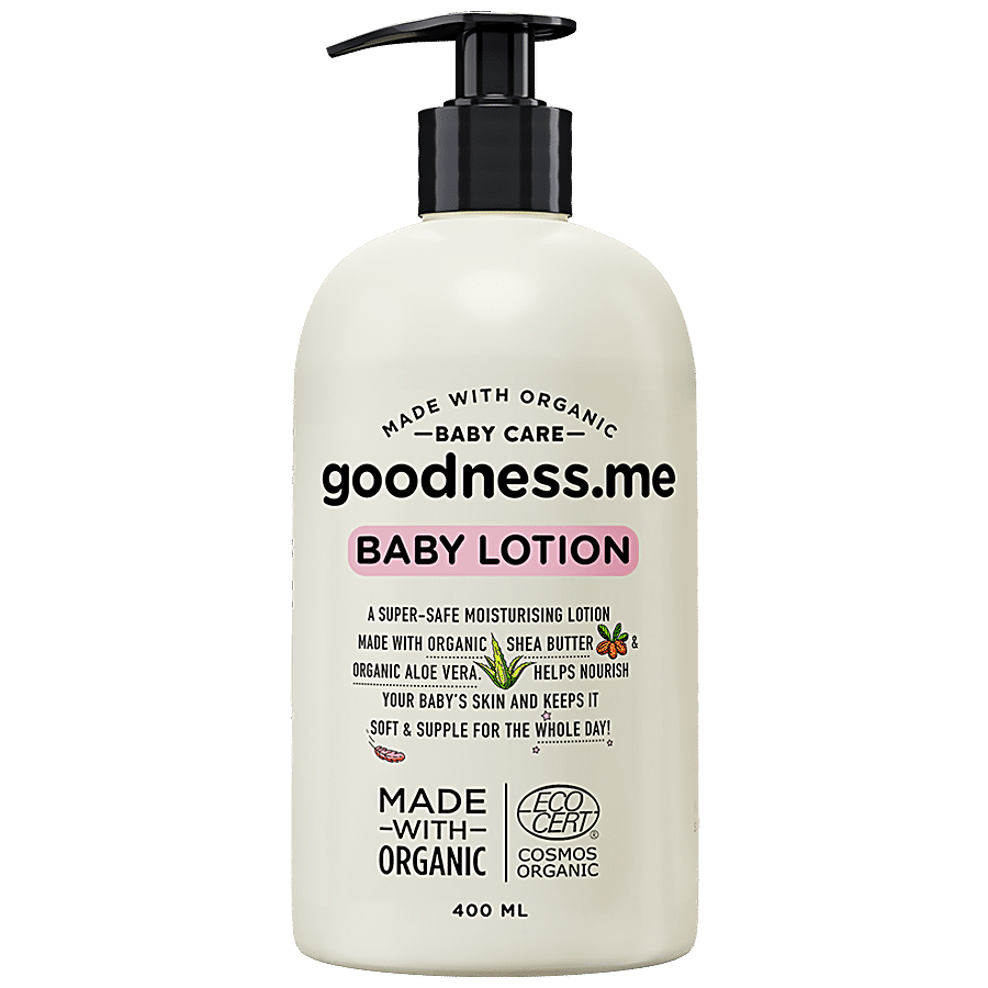 Goodnessme Organic Moisturizing Baby Lotion - For Face & Body