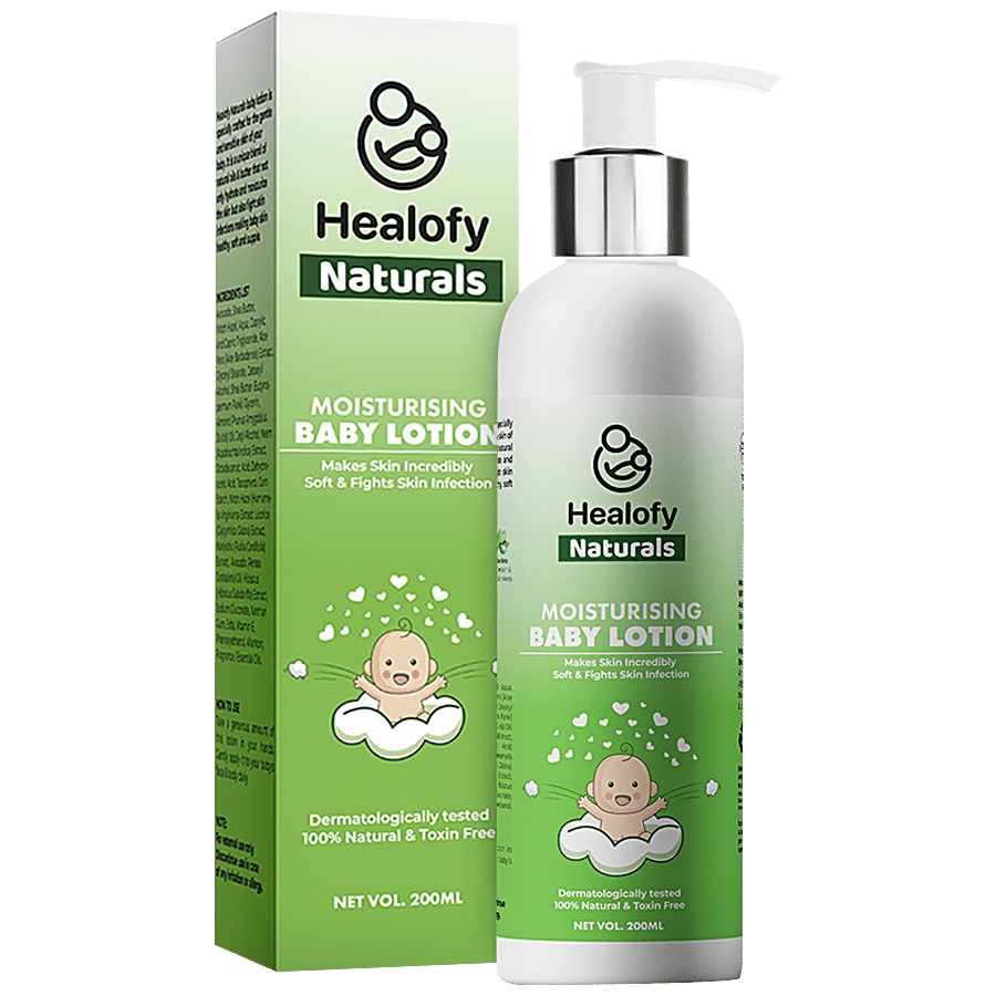 Healofy Naturals  Moisturising Baby Lotion - With Shea Butter