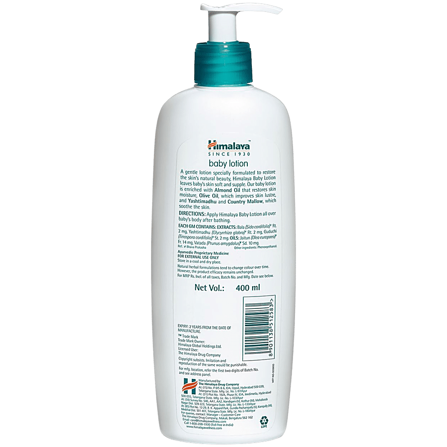 Himalaya Baby Lotion - With Almond & Olive Oil