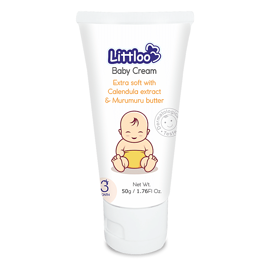 Littloo Baby Cream - Calendula Extract & Murumuru Butter