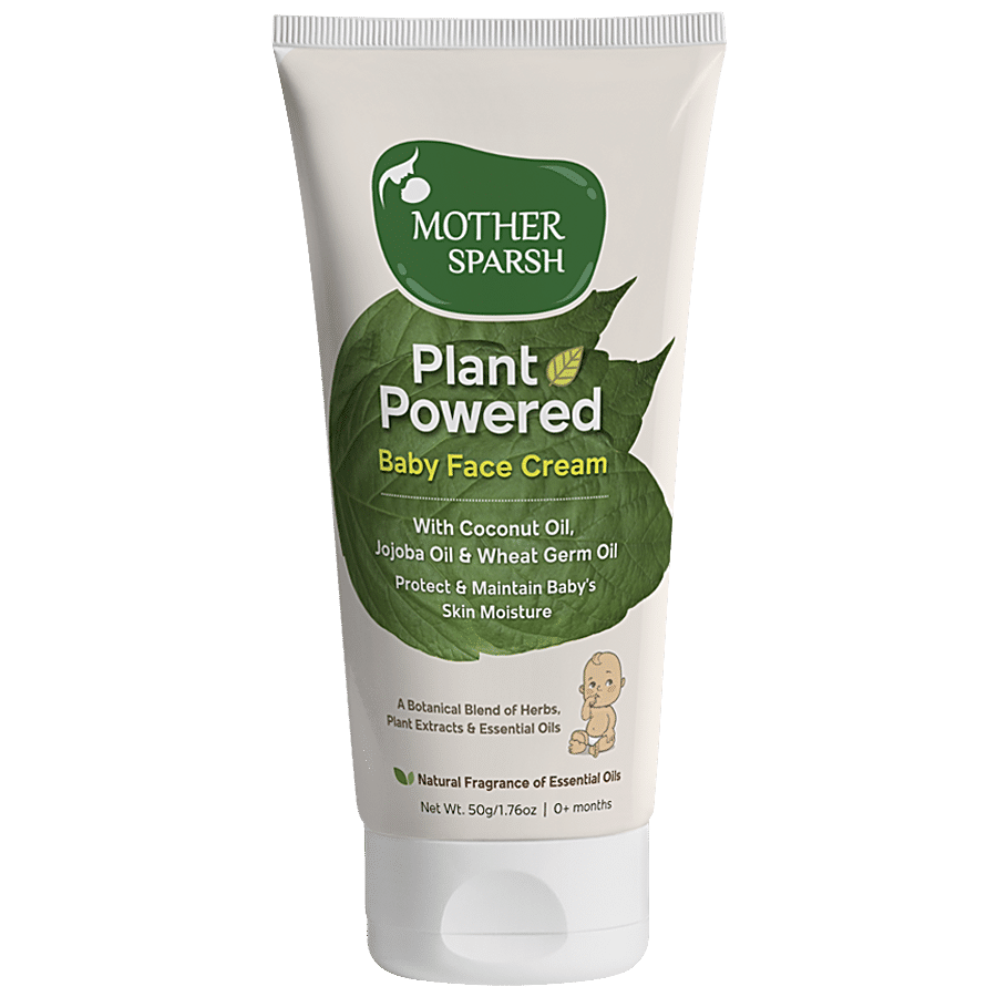 Mother Sparsh Plant-Powered Baby Face Cream - With Herbs