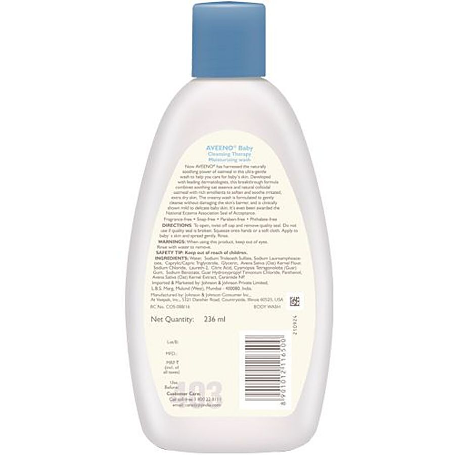 Aveeno Baby Moisturising Wash Cleansing Therapy