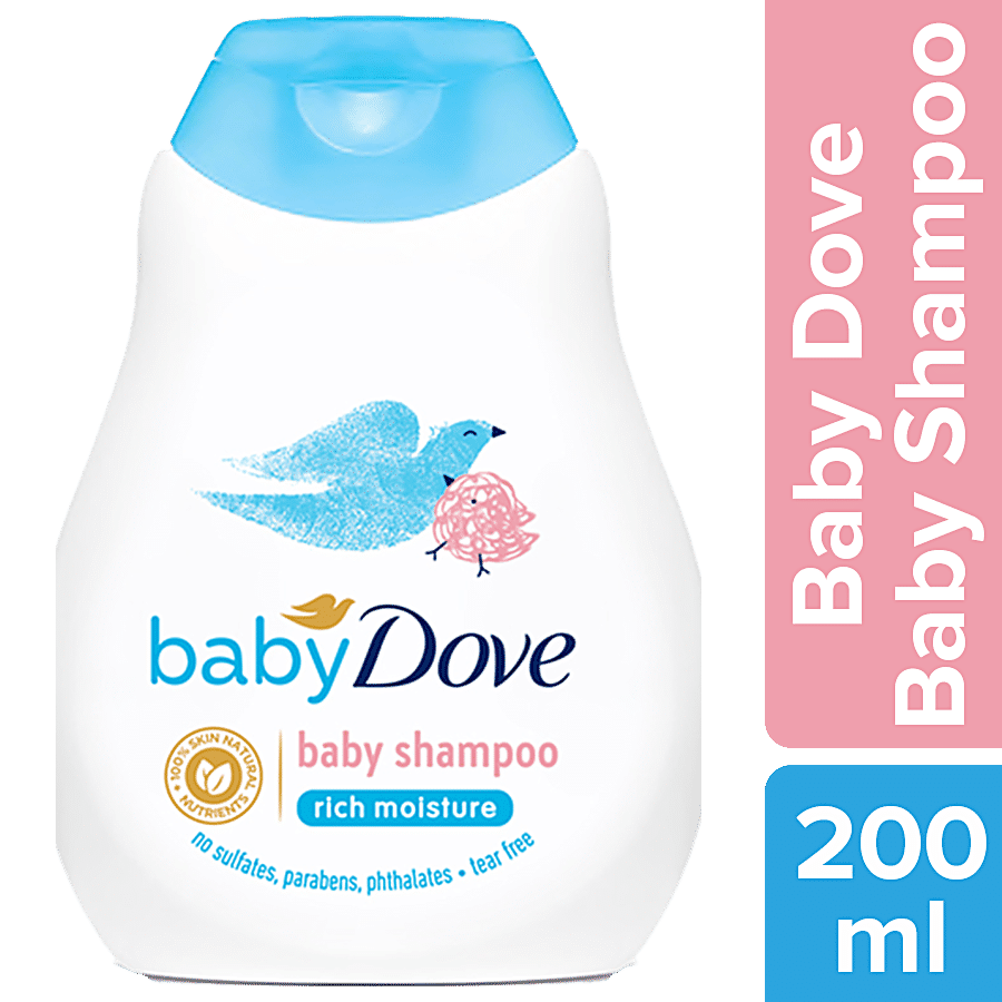 Baby Dove Rich Moisture Shampoo - No Parabens & Sulfates