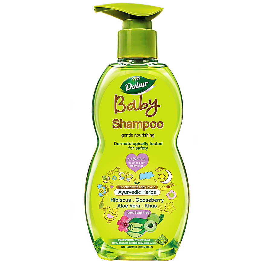 Dabur Baby Shampoo - With No Harmful Chemicals & Tear Free Formula