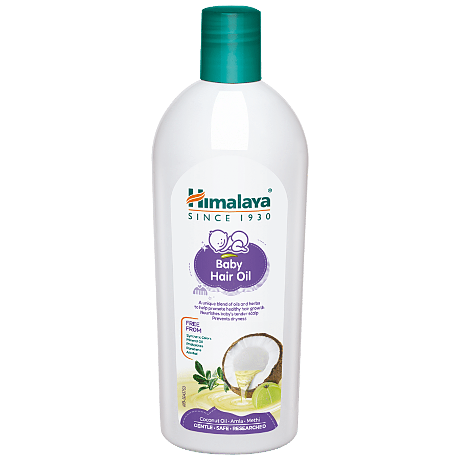 Himalaya Baby Hair Oil - With Coconut Oil