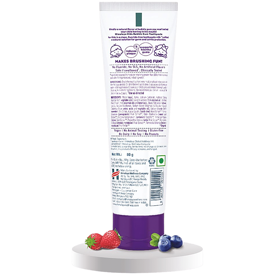 Himalaya Kids Bubble Gum Toothpaste