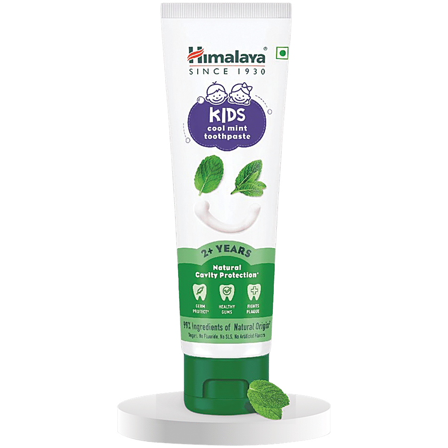 Himalaya Kids Cool Mint Toothpaste - For 2+ Years