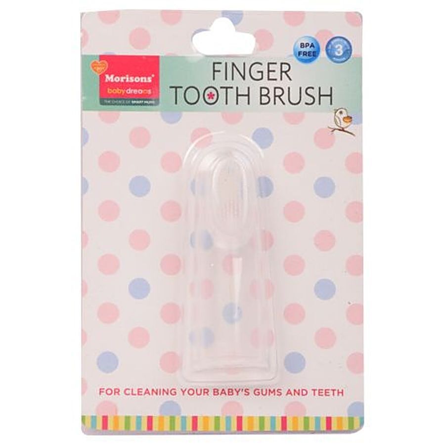 Morisons Baby Dreams Finger Toothbrush