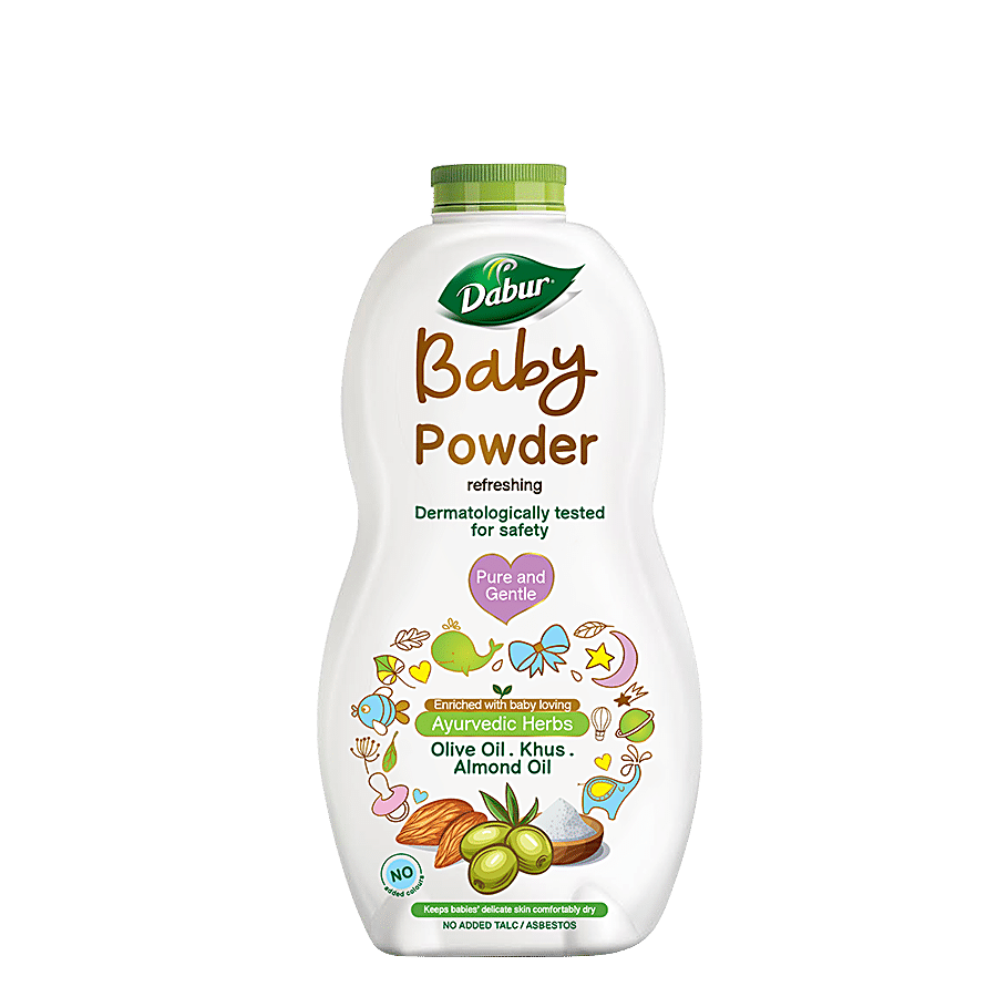 Dabur Baby Powder -  No added Talc & Asbestos