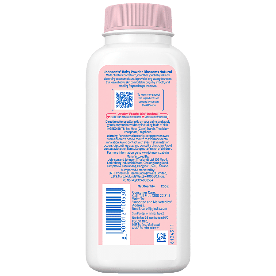 Johnson's baby Baby Powder - Blossoms Natural