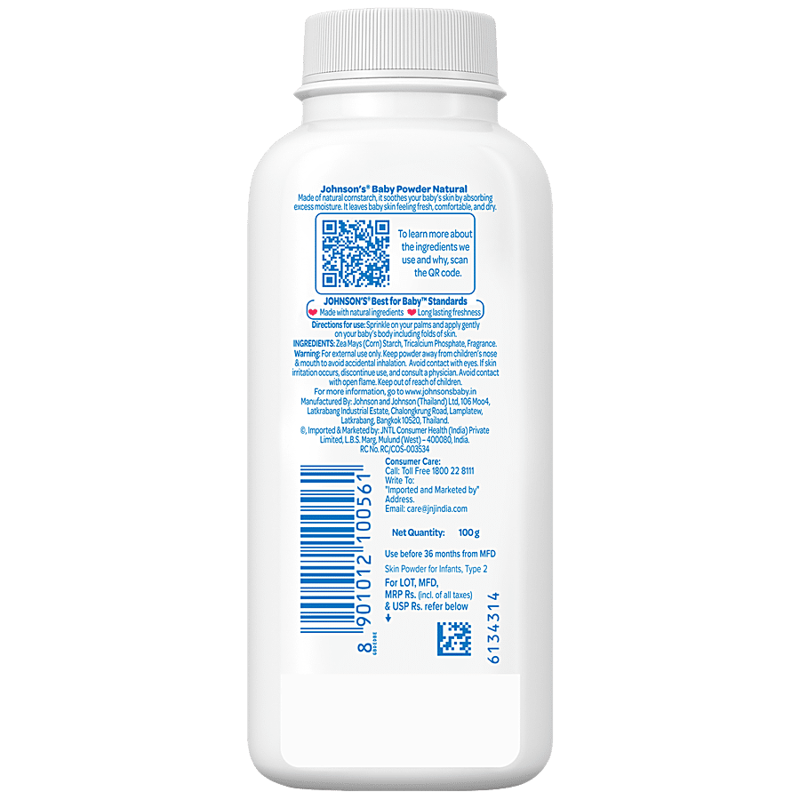 Johnson's baby Powder Natural