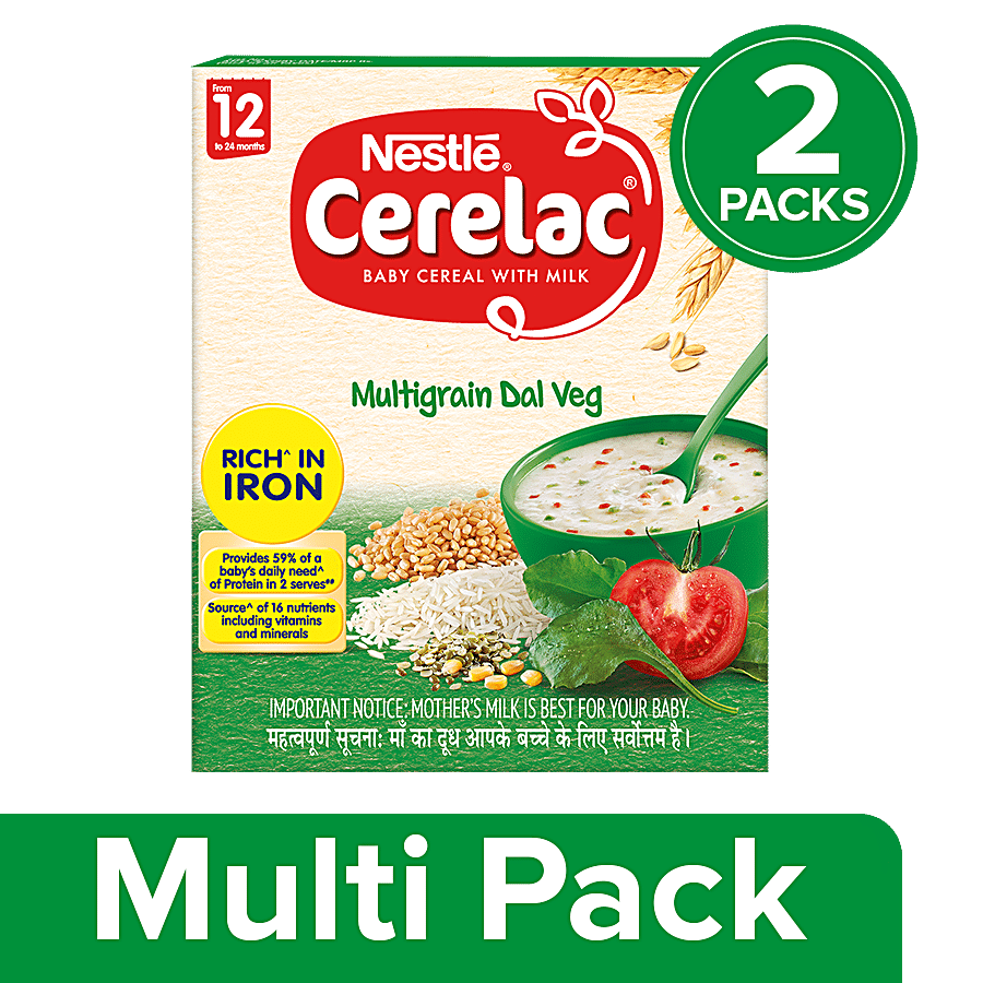 Nestle  Cerelac - Multi Grain Dal Veg