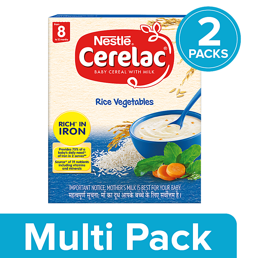 Nestle  Cerelac - Rice Vegetables