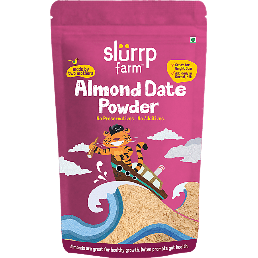 Slurrp Farm Almond Date Powder - Great For Weight Gain