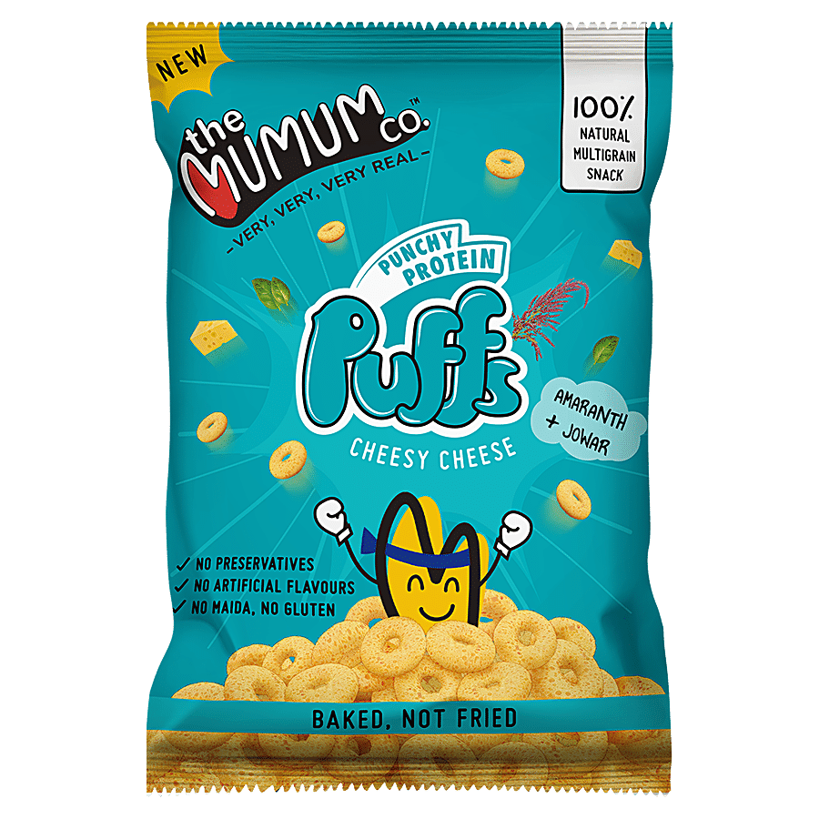 The Mumum Company Punchy Protein Puffs - Cheesy Cheese