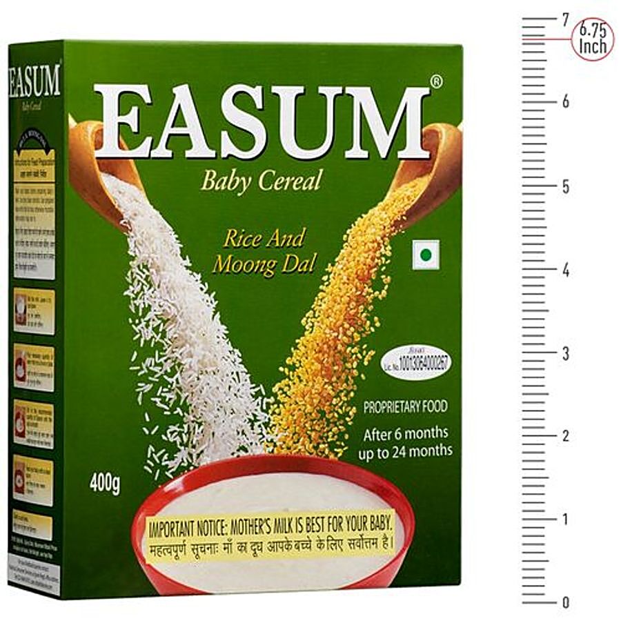 Easum Baby Cereal - Rice & Moong Dal