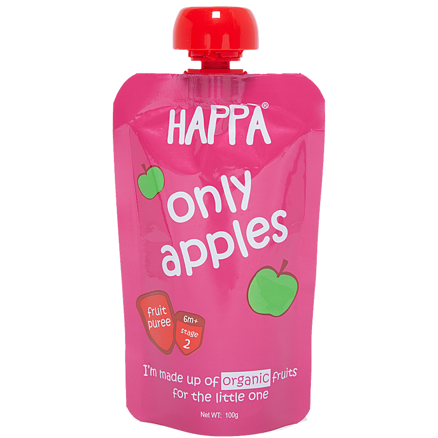 Happa Organic Puree - Only Apples