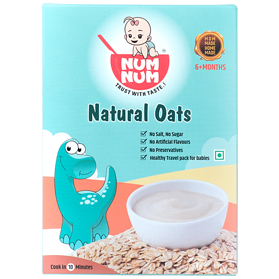 NUM NUM Natural Oats - Provides Energy