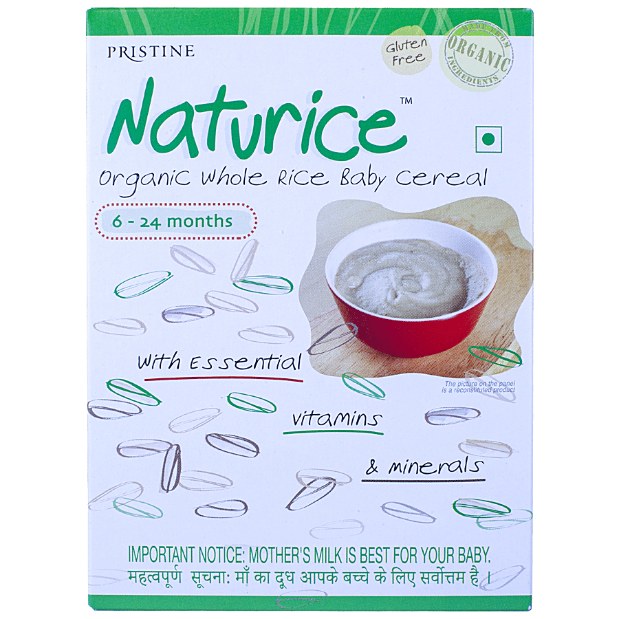 PRISTINE Organic Whole Rice Supplement - For Children