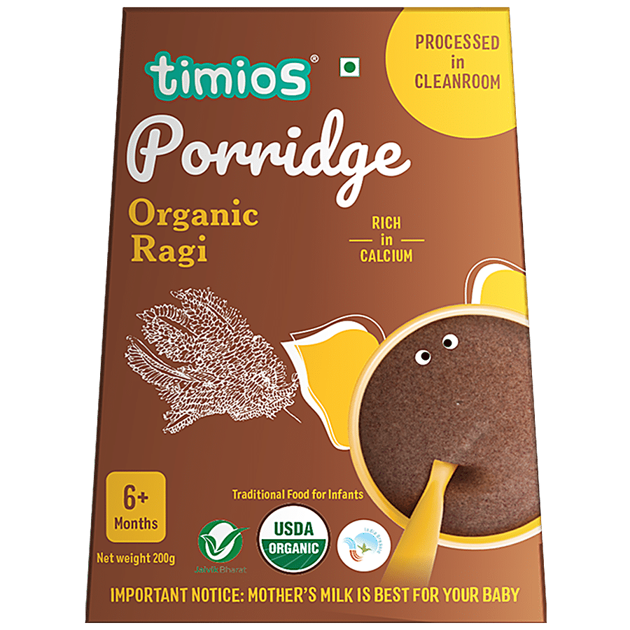 Timios Porridge - Organic Ragi