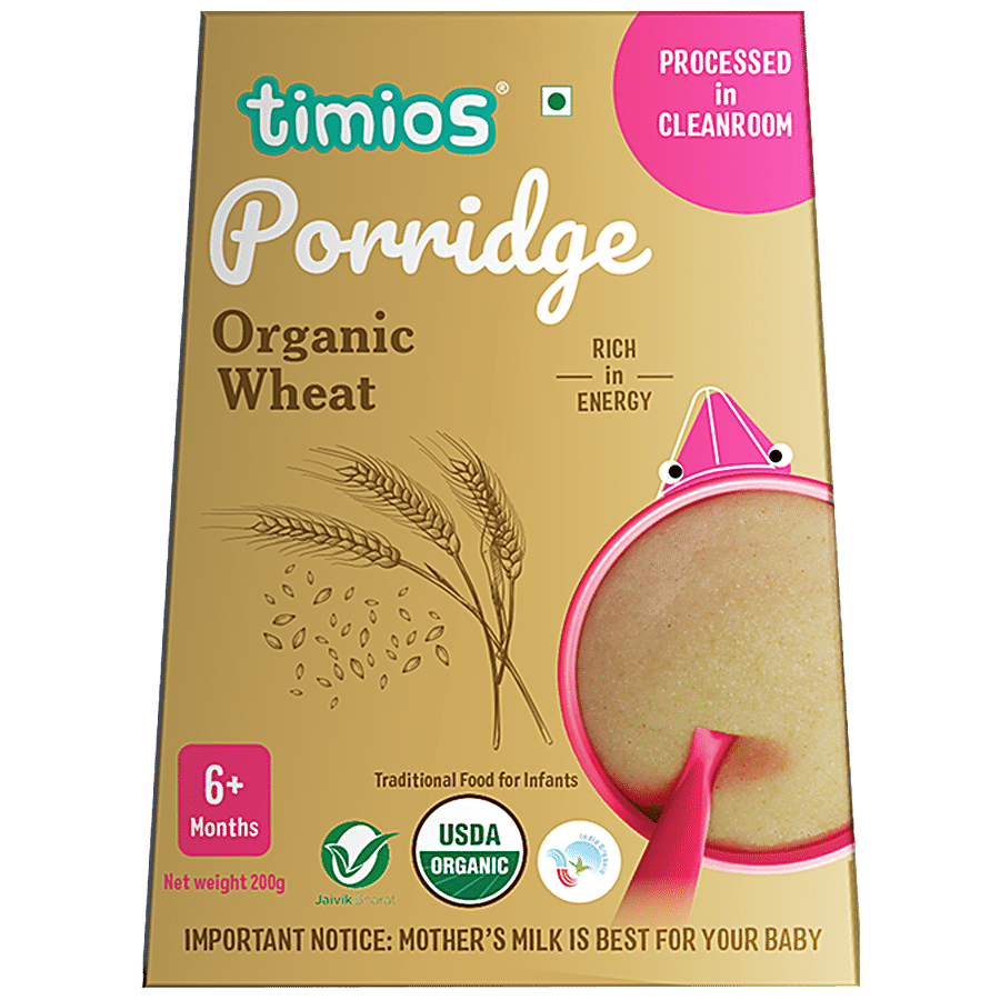 Timios Porridge - Organic Wheat