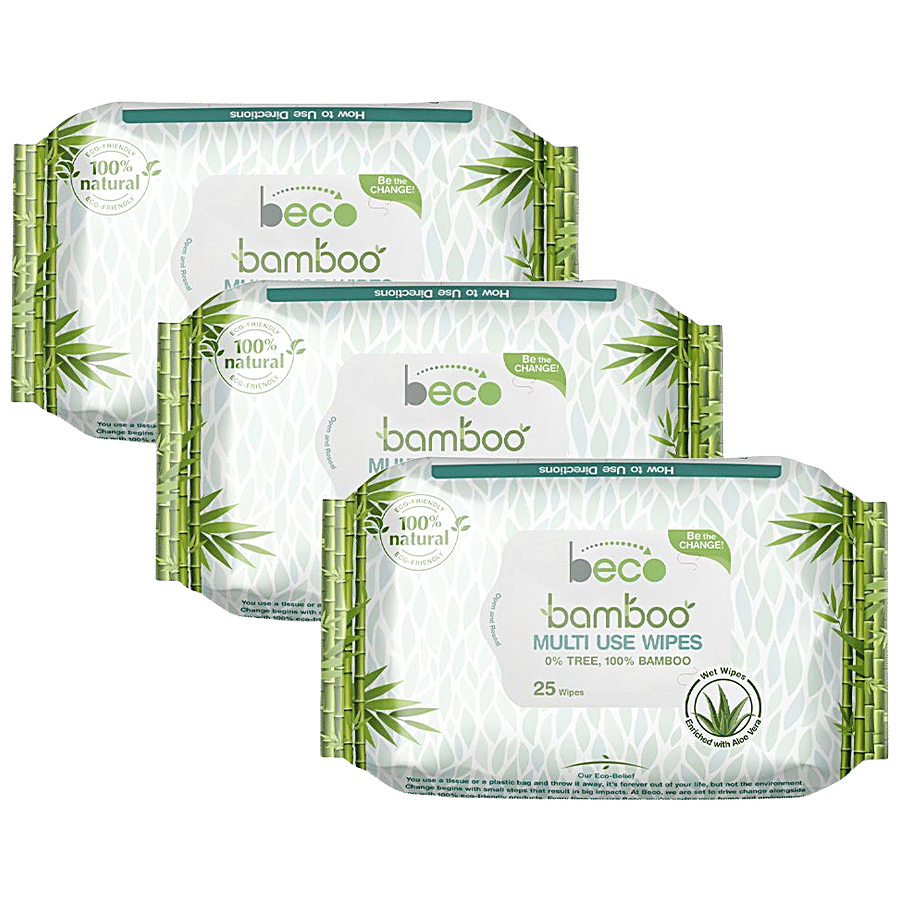 BECO Bamboo Multi Use Wipes