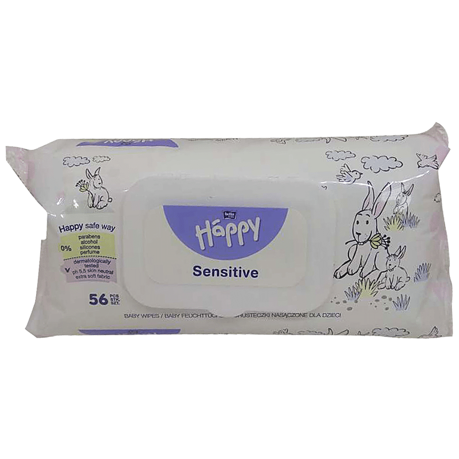 Bella Baby Happy Wet Wipes - Sensitive