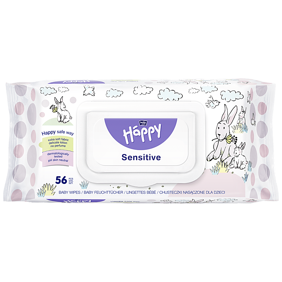 Bella Baby Happy Wet Wipes - Sensitive