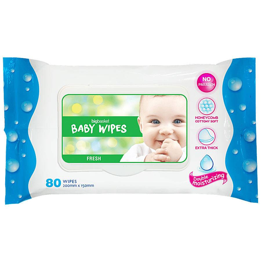 Bigbasket Baby Wipes - Fresh