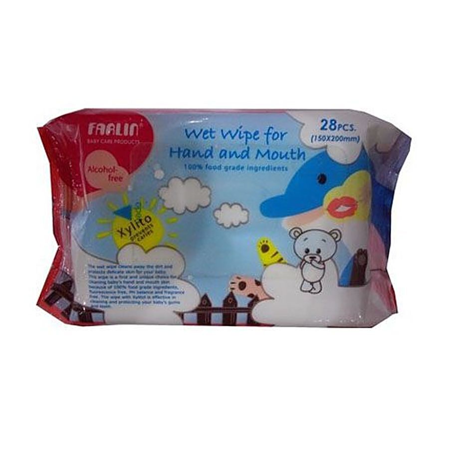 Farlin Hand & Mouth Wet Wipe - With 100% Food Grade Ingredients