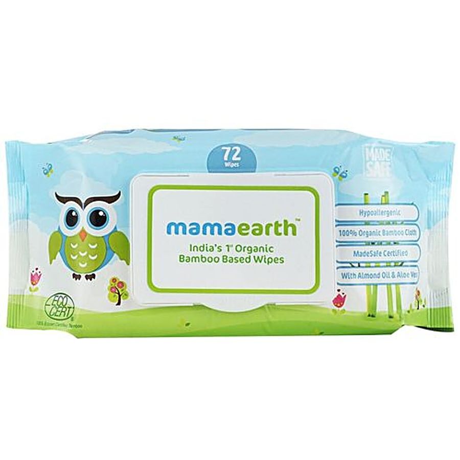 Mamaearth Baby Wipes - Bamboo Based