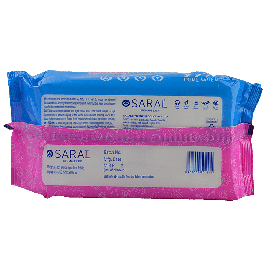 Saral Premium Baby Wipes